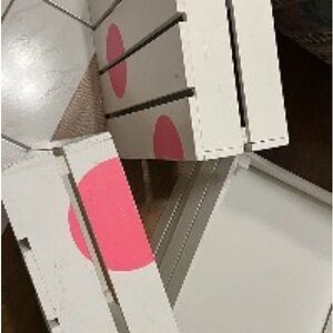 PINK Victoria's Secret Polka Dot mini crates ( made to order)